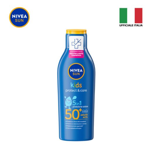 Nivea Sun Kids Protectcare Latte Pf50 200 Ml Art.130167