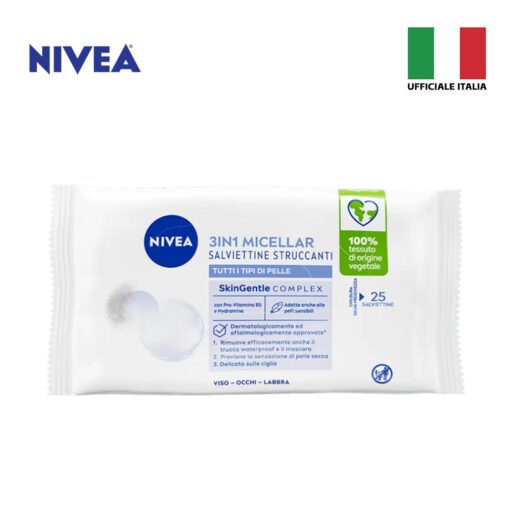 Nivea Salviettine Struccanti 3In1 Micellar 25Pz Art.89252