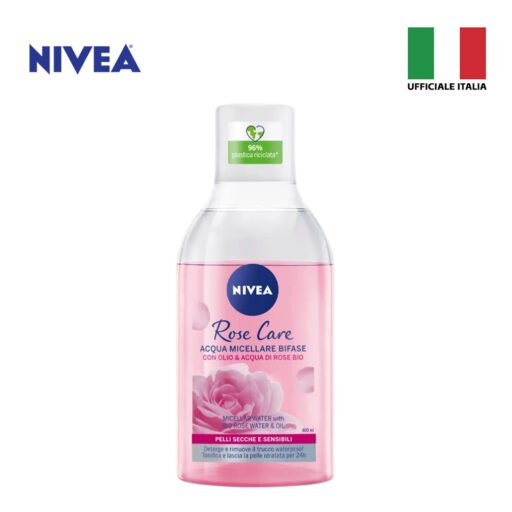 Nivea Acqua Micellare 400Ml Bifase Rose Careart.82366
