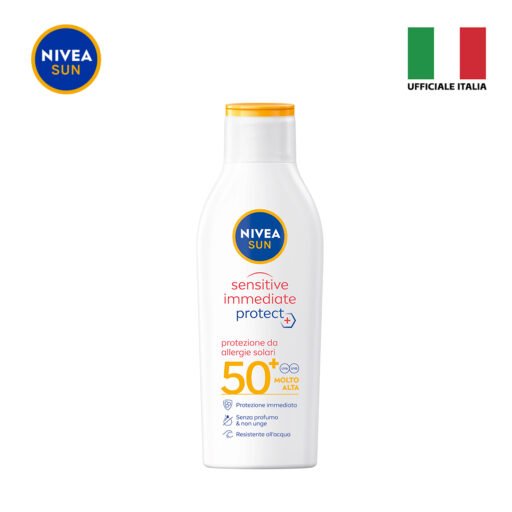 Nivea Sun Sensitiveprotect Allergy Latte Fp50 200 Ml Art.611291