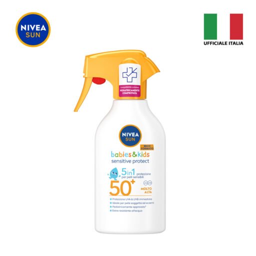 Nivea Sun Babyeskids Sensitive Protect Fp50 Trigger 270Ml Art.904881