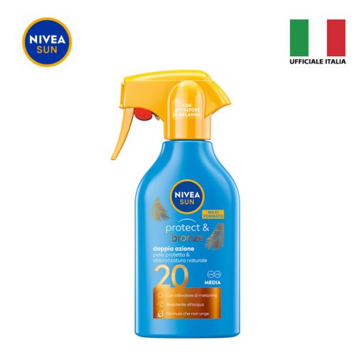 Nivea Sun Protectbronze Fp20 Trigger 270Ml Art.904966