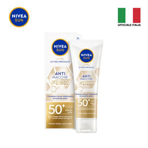 Nivea Sun Fluido Viso Anti Macchie Luminous Fp50 40Ml Art.994400