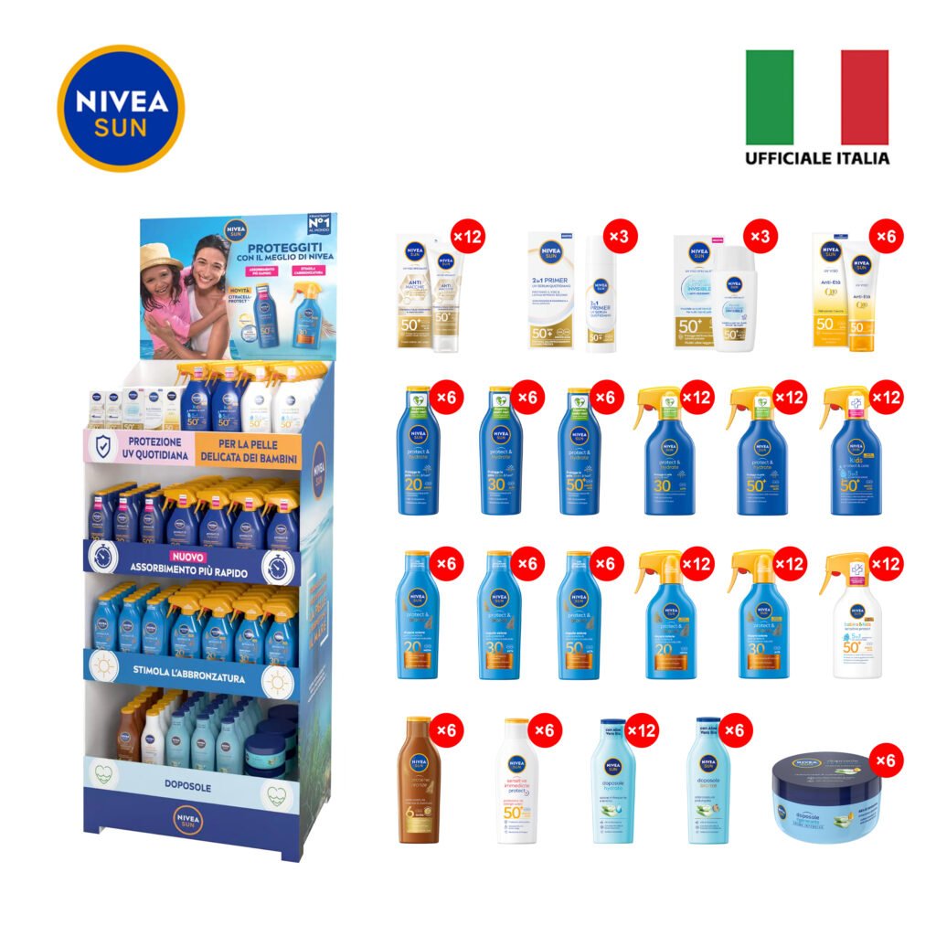 Nivea Sun Expo Misto 168Pz 2025
