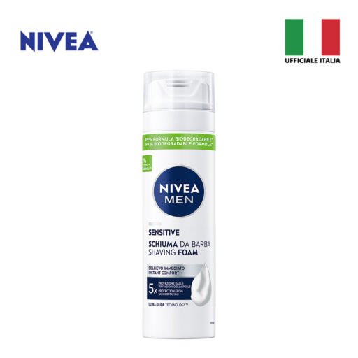 NIVEA SCHIUMA DA BARBA SENSITIVE 200ML ART.81720-31