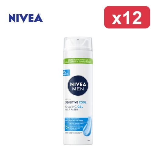 NIVEA GEL DA BARBA SENSITIVE COOL 200ML