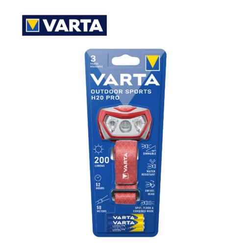 Torcia Outdoor Sports H20 Pro Varta Art.17650 Bl1