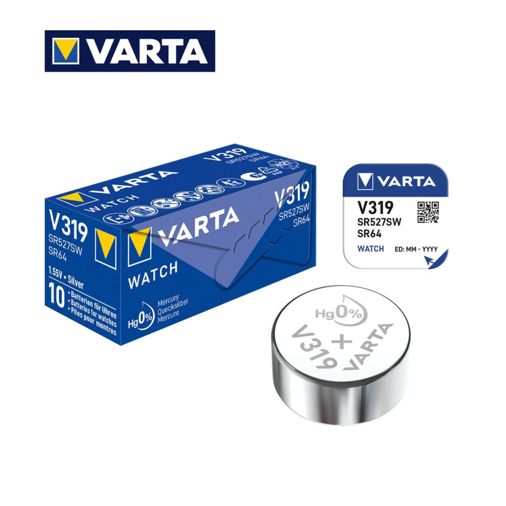V319 Varta Orologeria Coin Silver Pz1