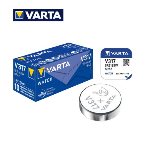 V317 Varta Orologeria Coin Silver Pz1