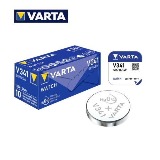 V341 Varta Orologeria Coin Silver Pz1