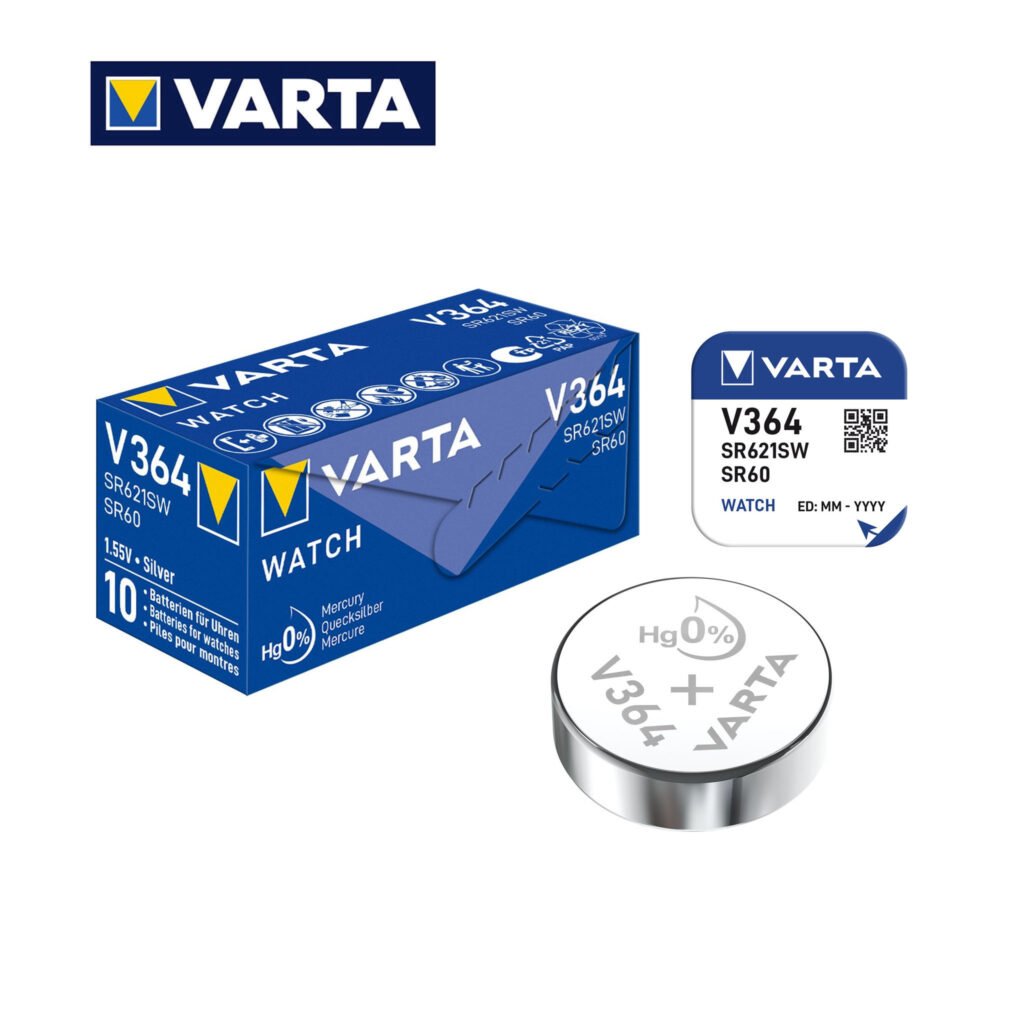 V364 VARTA OROLOGERIA COIN SILVER PZ1