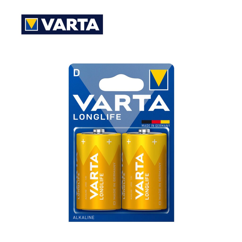 D TORCIA LONGLIFE VARTA ALKALINE PILA BL2