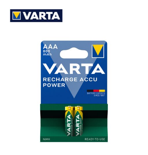Aaa 800Mah Power Varta Ricaricabile Pila Bl2