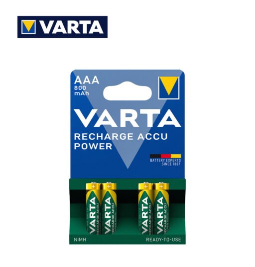 Aaa 800Mah Power Varta Ricaricabile Pila Bl4