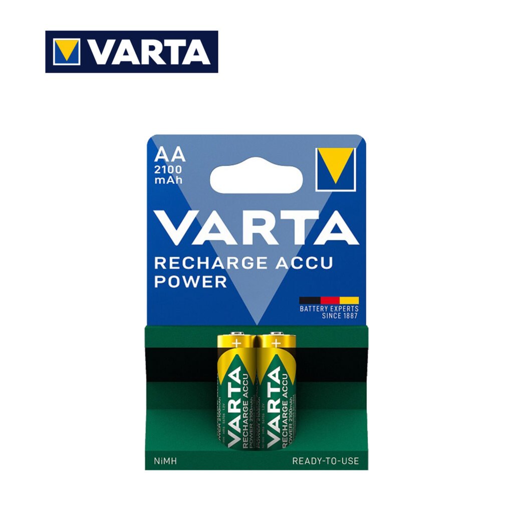 Aa 2100Mah Power Varta Ricaricabile Pila Bl2
