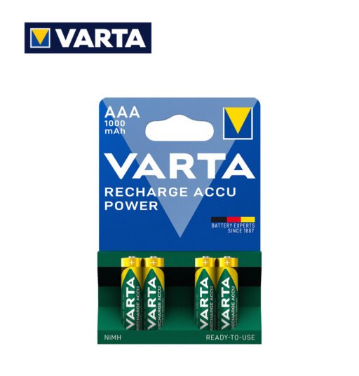 Aaa 1000Mah Power Varta Ricaricabile Pila Bl4