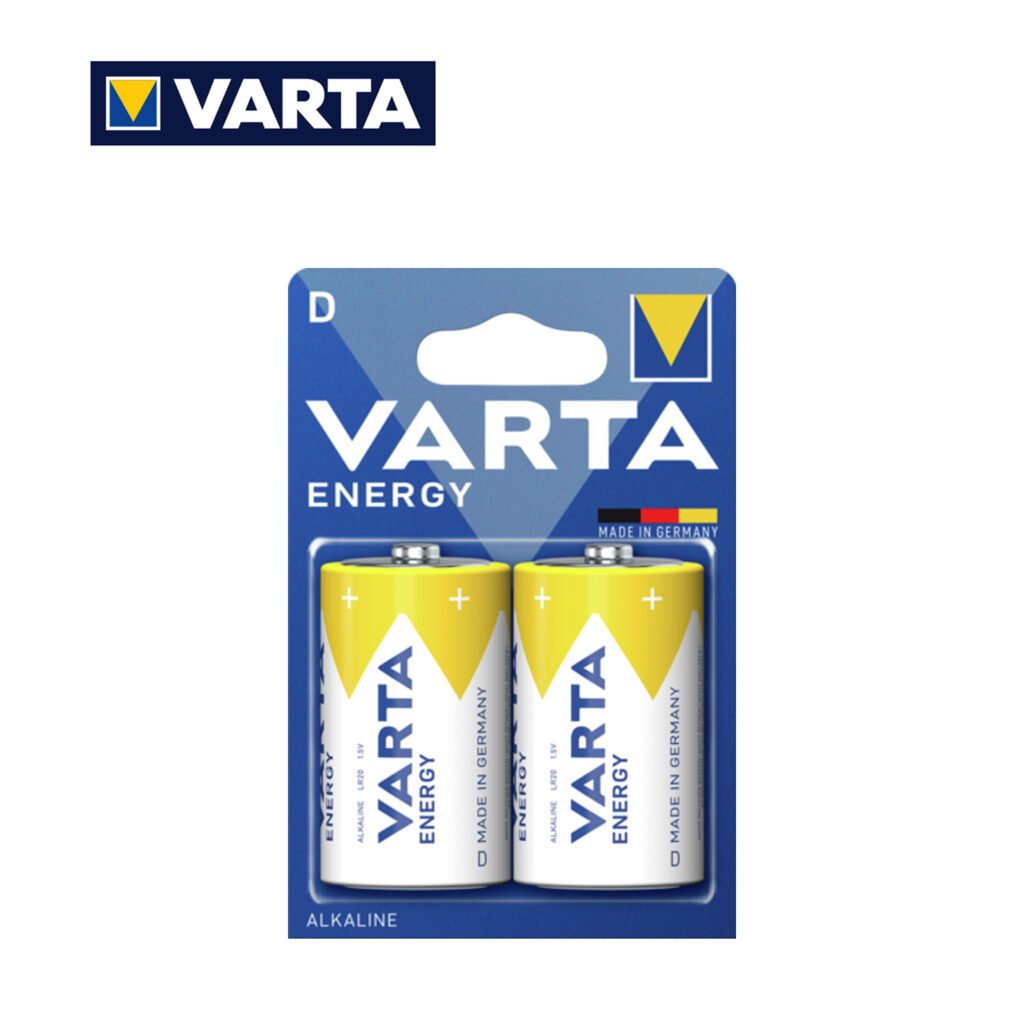 D TORCIA ENERGY VARTA ALKALINE PILA BL2