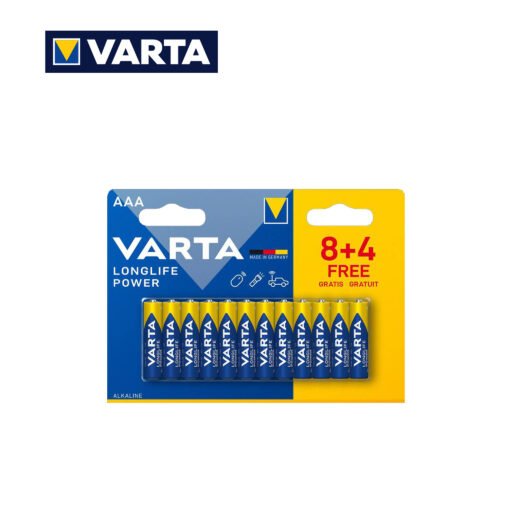 Aaa Longlife Power Varta Alkaline Pila Bl12