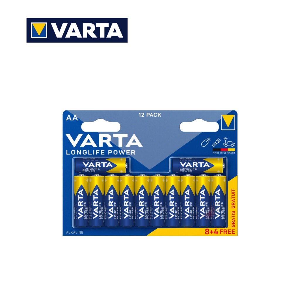 Aa Longlife Power Varta Alkaline Pila Bl12