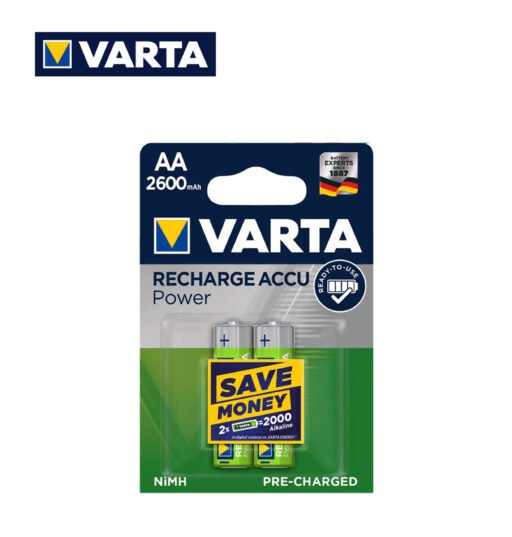 Aa 2600Mah Power Varta Ricaricabile Pila Bl2