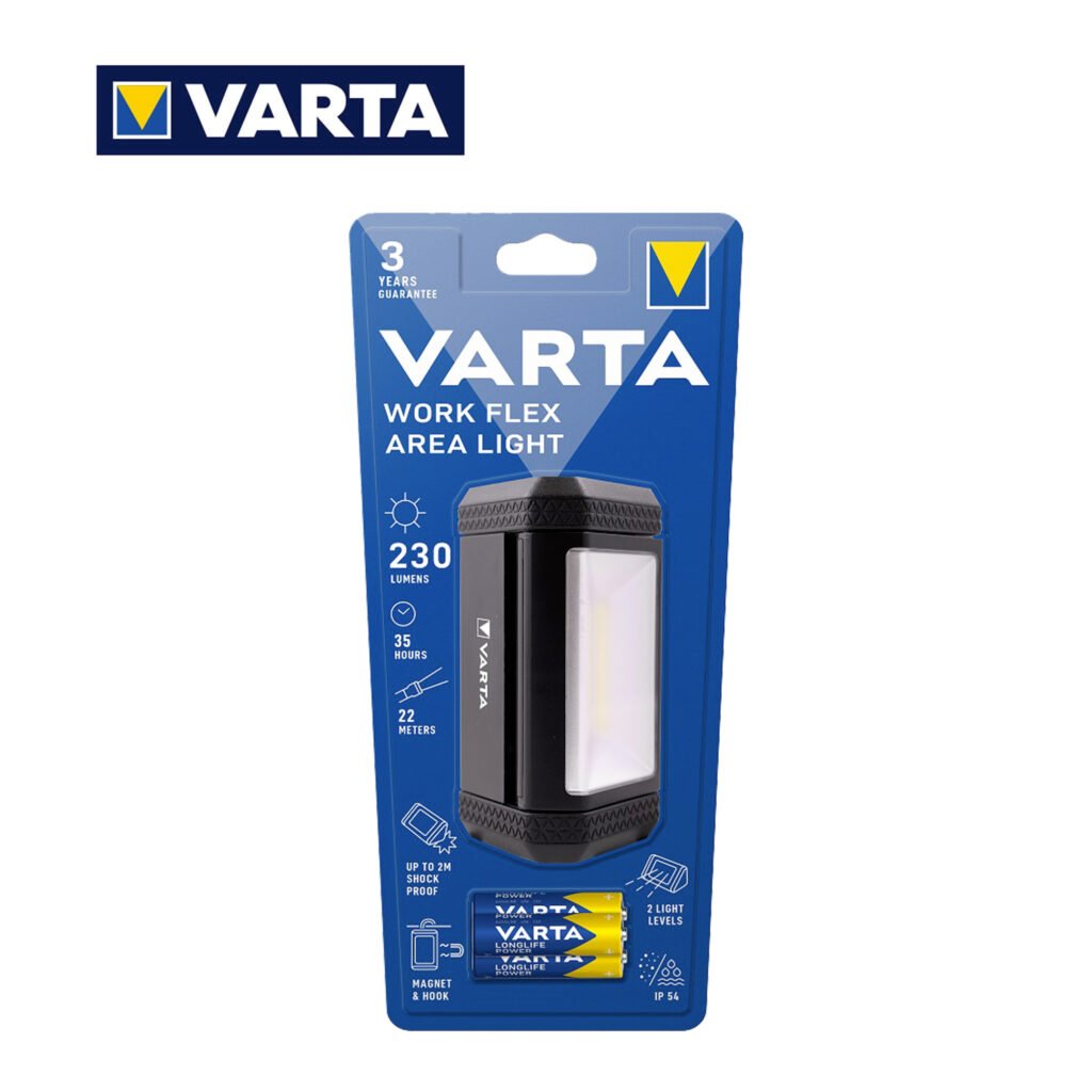 TORCIA WORK FLEX AREA LIGHT VARTA ART.17648 BL1