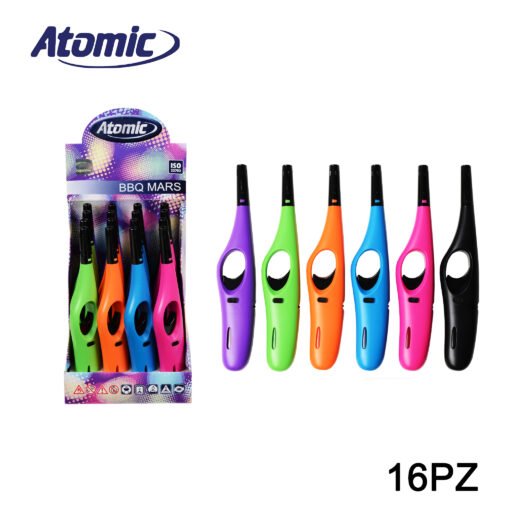 Art.4013600 Atomic Accendigas Bbq Mars 6 Colori Ass. Conf.16Pz