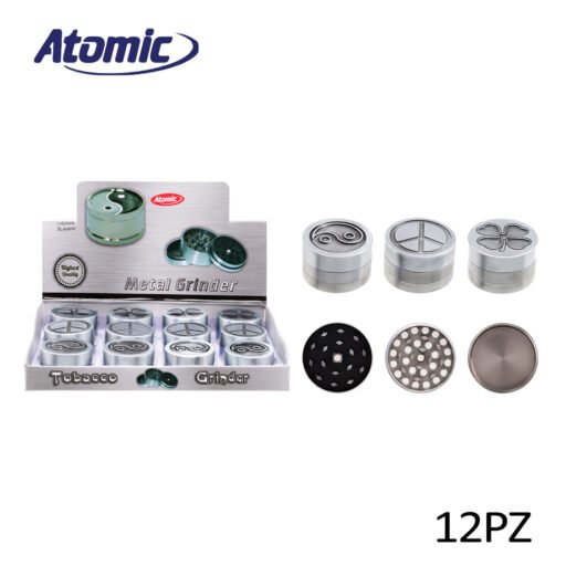 Art.0212429 Atomic Grinder Antico 3 Parti 3 Disegni Ass. Conf.12Pz