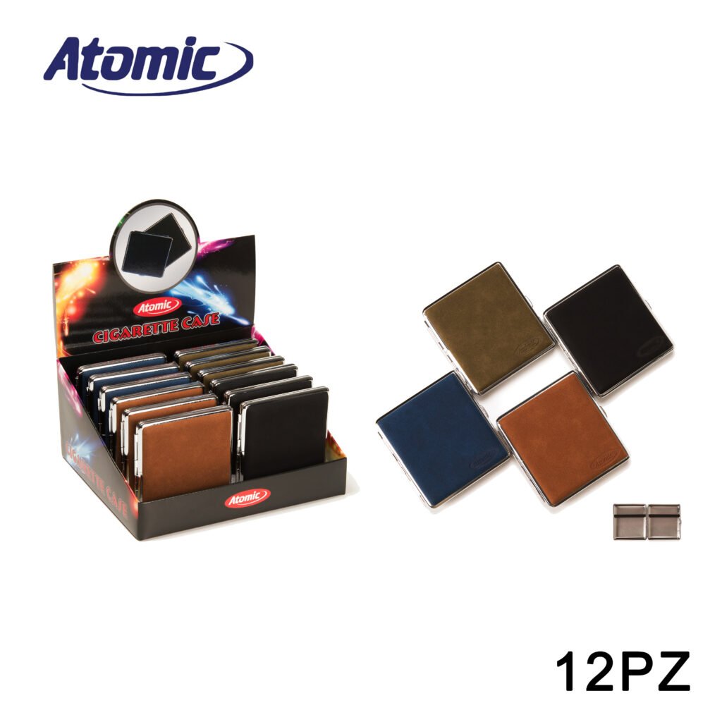 ART.0410626 ATOMIC PORTASIGARETTE CON ELASTICO CLASSIC CONF.12PZ