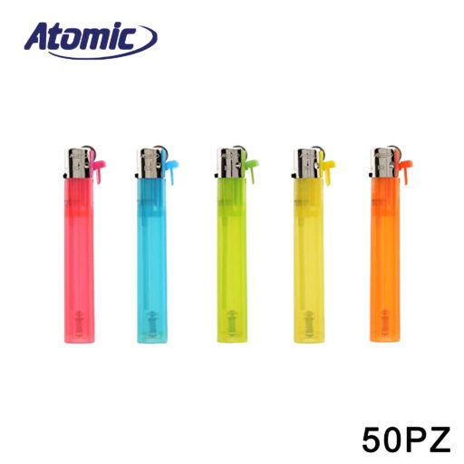 Art.3905100 Atomic Accendino Candy Colorato Ass. Conf.50Pz