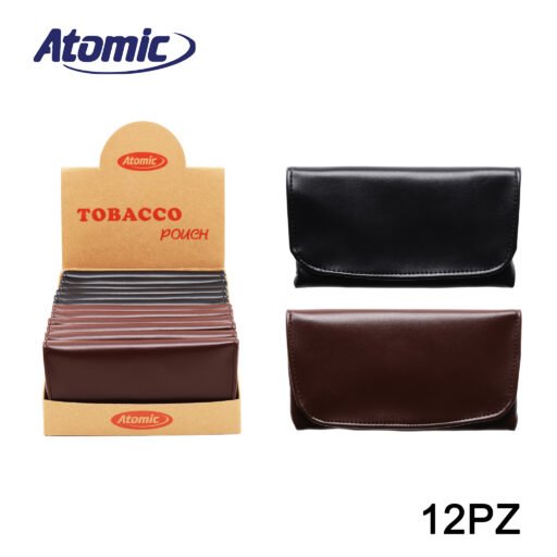 Art.0405602 Atomic Porta Tabacco In Pelle Conf. 12Pz