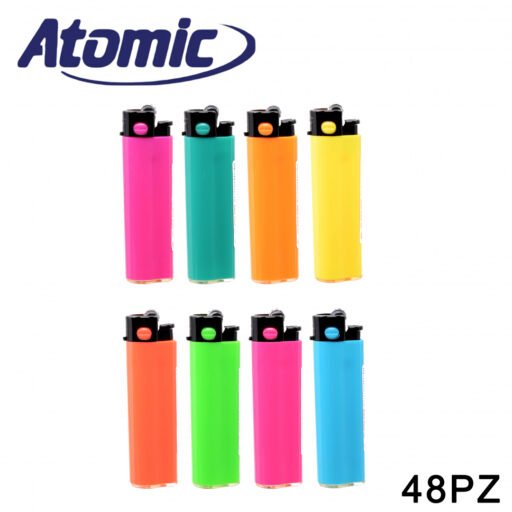 Art.3935002 Atomic Accendino Festival Neon Ass. Conf.48Pz