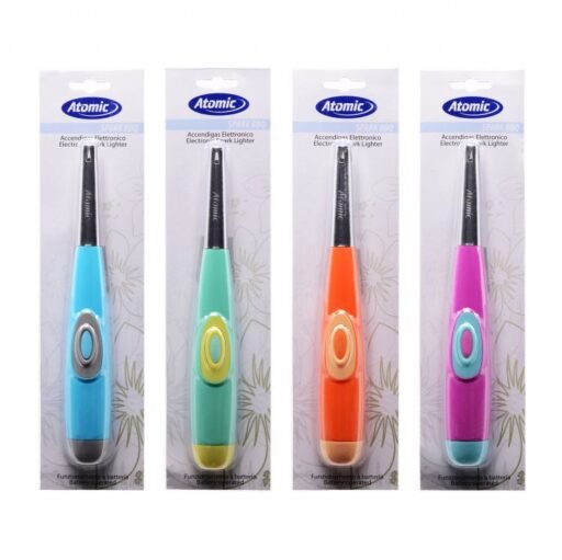Art.4020801 Atomic Accendigas Confezione Blister 4 Colori Ass. Conf.12Pz