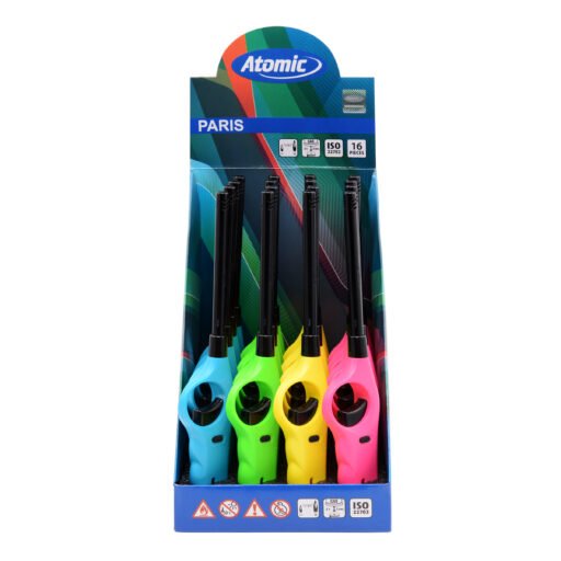 Art.4001401 Atomic Accendigas Paris 4 Neon Ass. Conf.16Pz