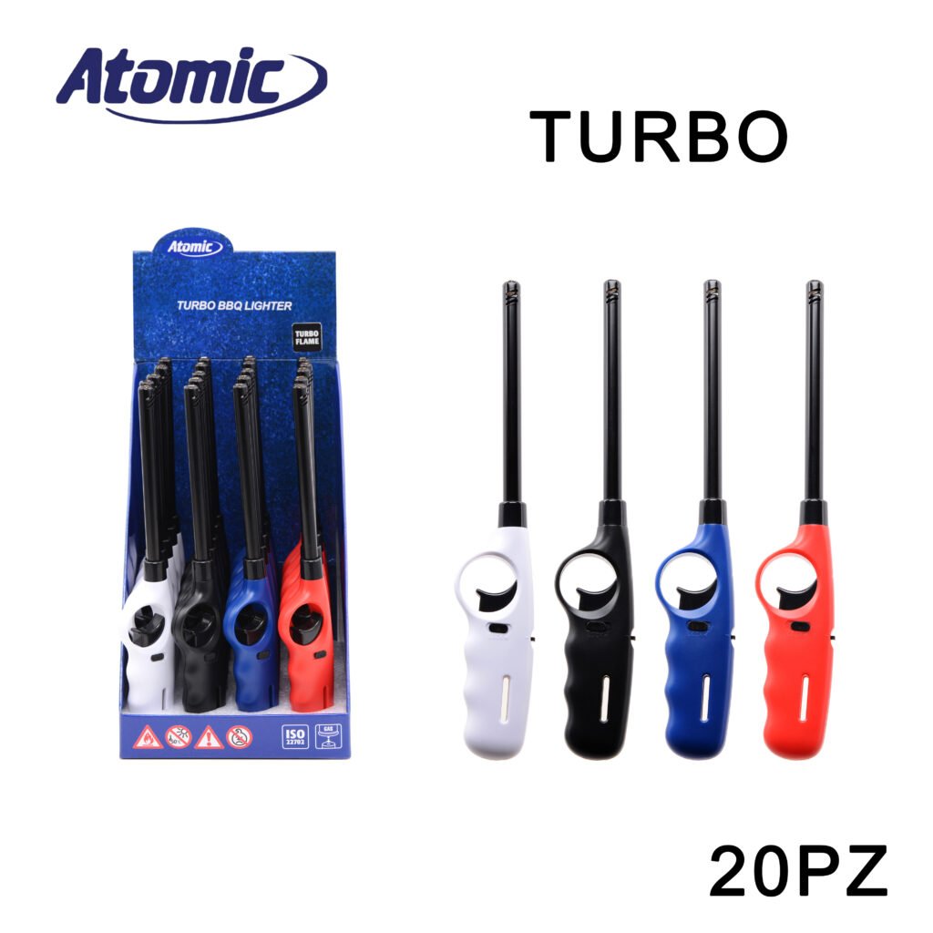 Art.4011402 Atomic Accendigas Turbo Bbq Mario Conf.20Pz
