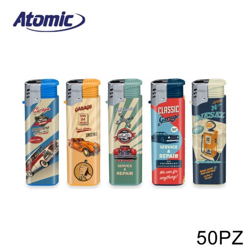 Art.3771013 Atomic Accendino Turbo Service Repair Conf. 50Pz