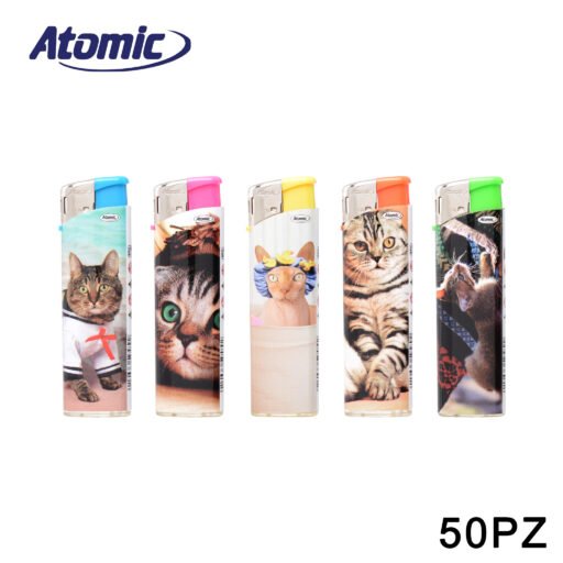 Art.3645104 Atomic Accendino F10 Cats Conf.50Pz