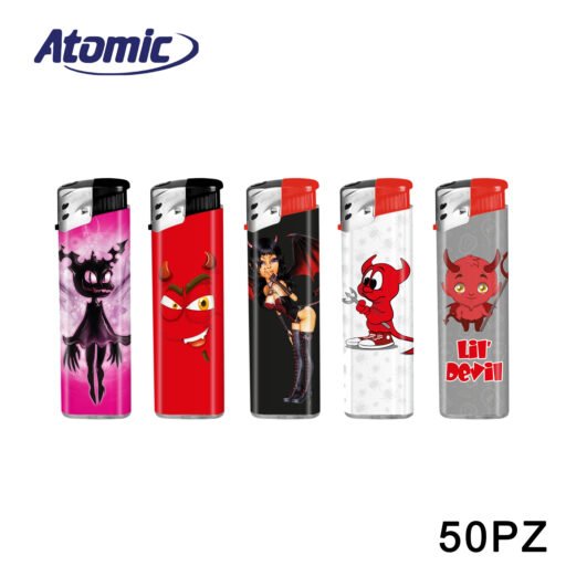 Art.3645125 Atomic Accendino Devils Conf.50Pz