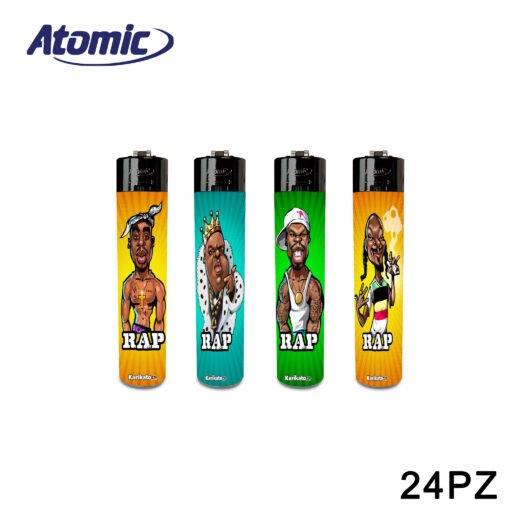 Art.3936001 Atomic Accendino Festival Rap Singers Conf.24Pz