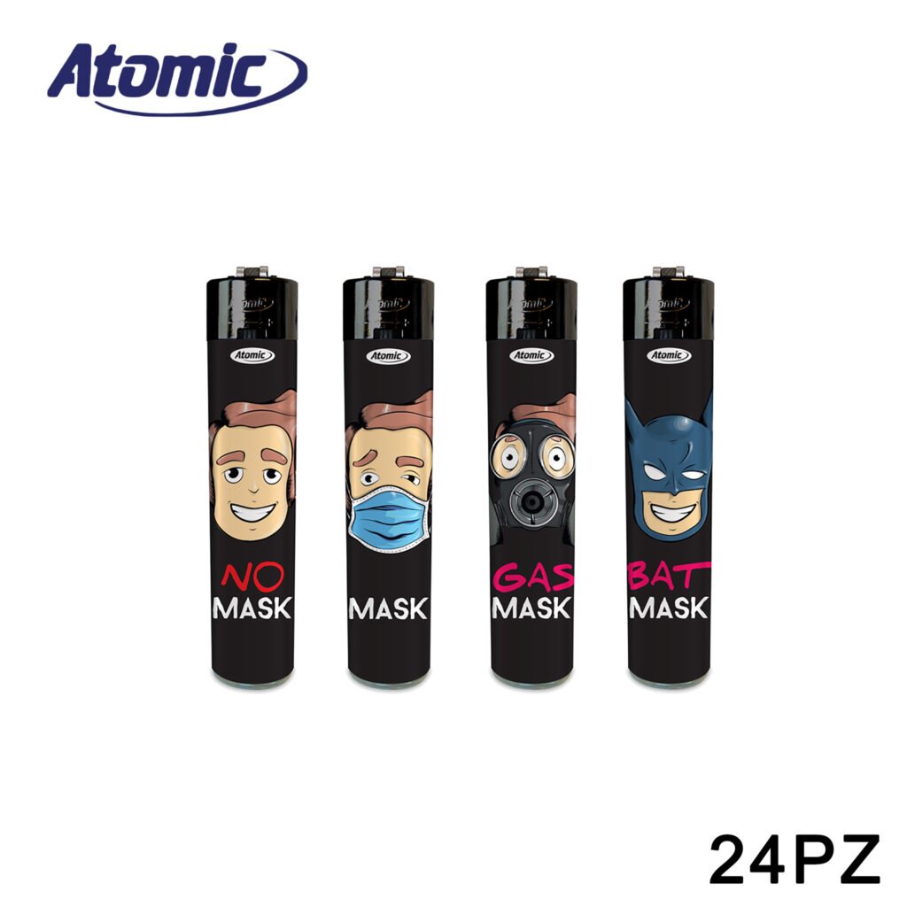 Art.3935361 Atomic Accendino Festival Masken Ii Conf.24Pz
