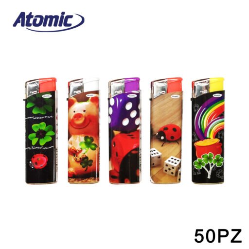 Art.3645133 Atomic Accendino F10 Luck Conf.50Pz