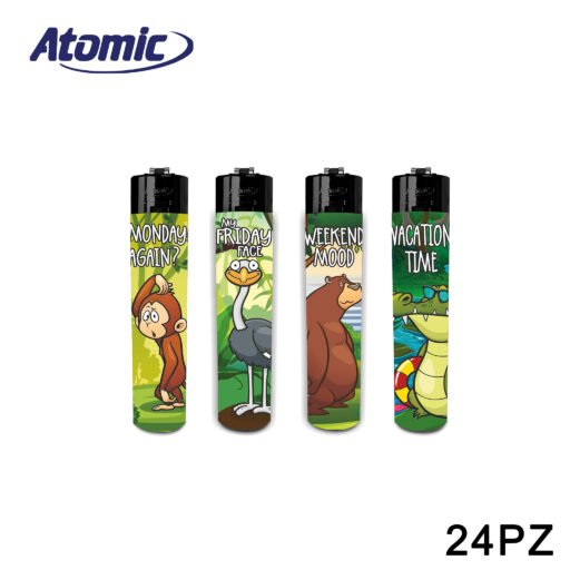 Art.3935376 Atomic Accendino Festival Wildlife I Conf.24Pz