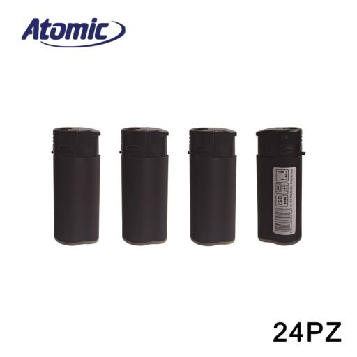 Art.3755000 Atomic Accendino Turbo Mini Festival Nero Conf.24Pz