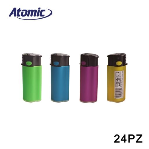 Art.3755001 Atomic Accendino Turbo Mini Festival Colorato Ass. Conf.24Pz