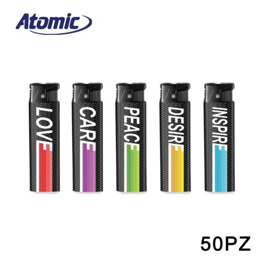 Art.3731003 Atomic Accendino Turbo Fix Tire Conf.50Pz