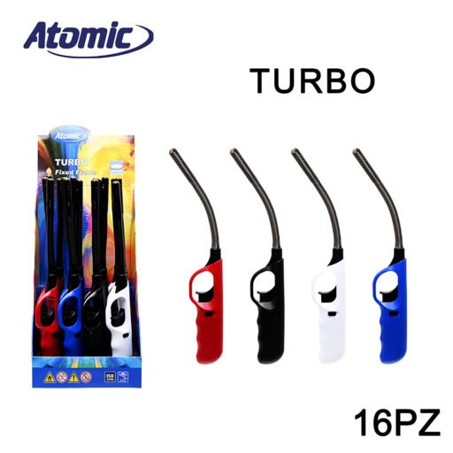Art.4019903 Atomic Accendigas Turbo Bbq Flex 2.0 Conf.16Pz