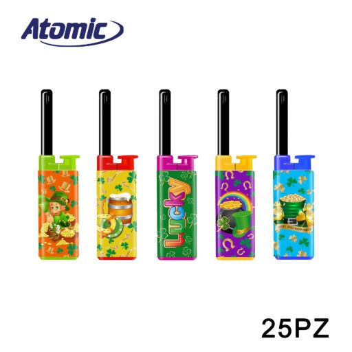 Art.3697102 Atomic Mini Accendigas Bbq Julia Lucky Symbol Conf.25Pz