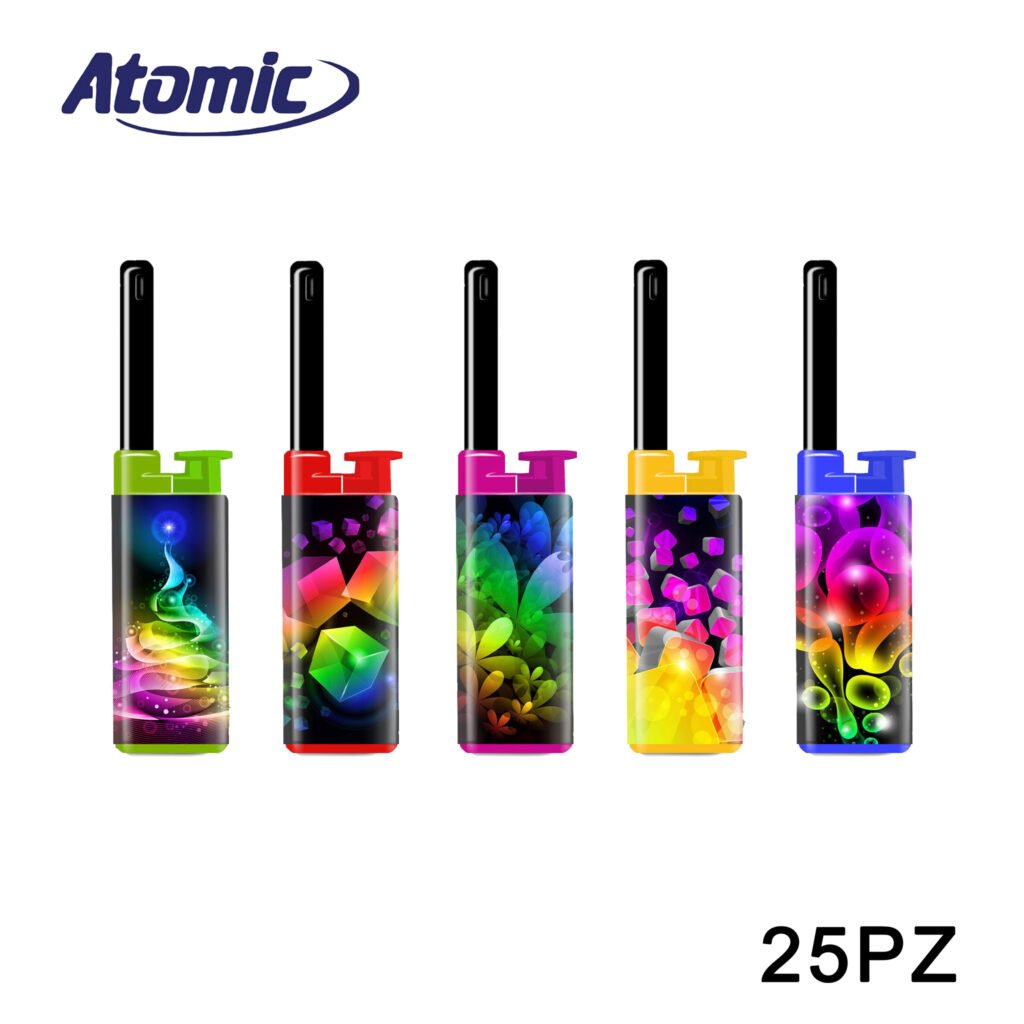Art.3697103 Atomic Mini Accendigas Bbq Julia Lucky Symbol Conf.25Pz