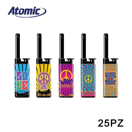 Art.3697105 Atomic Mini Accendigas Bbq Julia Hippie Love Conf.25Pz