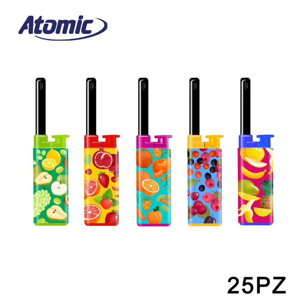 Art.3697106 Atomic Mini Accendigas Bbq Julia Fruits Fresh Conf.25Pz
