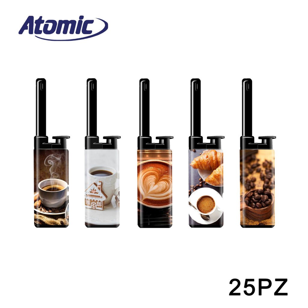 Art.3697109 Atomic Mini Accendigas Bbq Julia Coffee Comfort Conf.25Pz